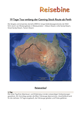 19 Tage Tour Entlang Der Canning Stock Route Ab Perth