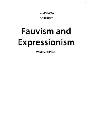 Fauvism and Expressionism