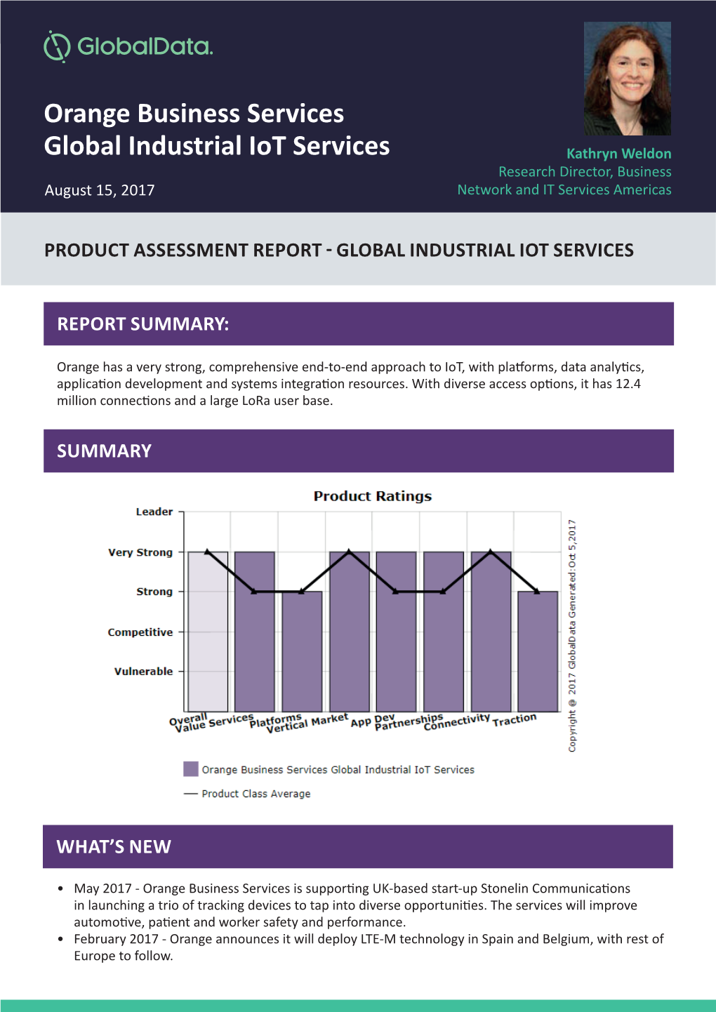 Orange Business Services Global Industrial Iot Services