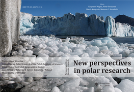 New Perspectives in Polar Research
