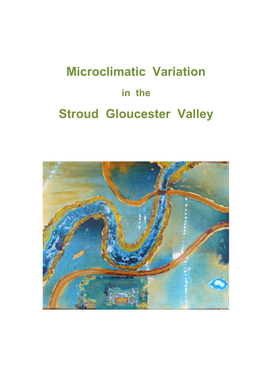 Microclimatic Variation Stroud Gloucester Valley