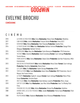 Evelyne Brochu Comédienne
