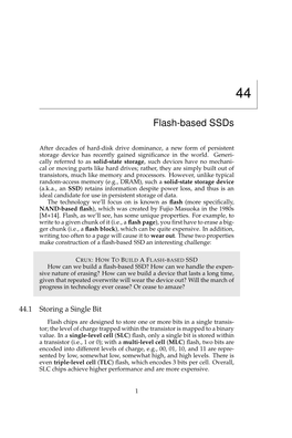 Flash-Based Ssds