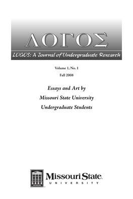 LOGOS: a Journal of Undergraduate Research