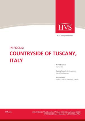 IN FOCUS: COUNTRYSIDE of TUSCANY, ITALY Nana Boussia Associate