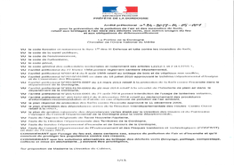Lire L'arrêté Préfectoral De La Dordogne