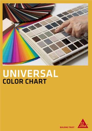 Universal Color Chart