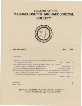 Massachusetts Archaeological Society