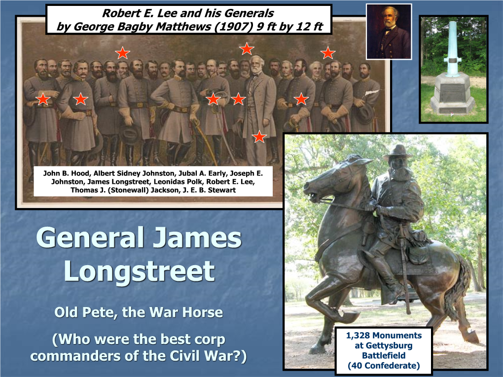 General James Longstreet