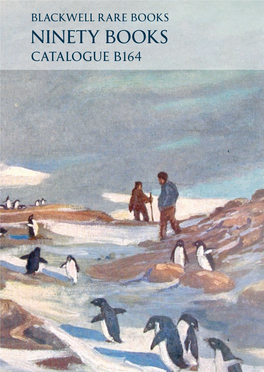 Ninety Books Catalogue B164