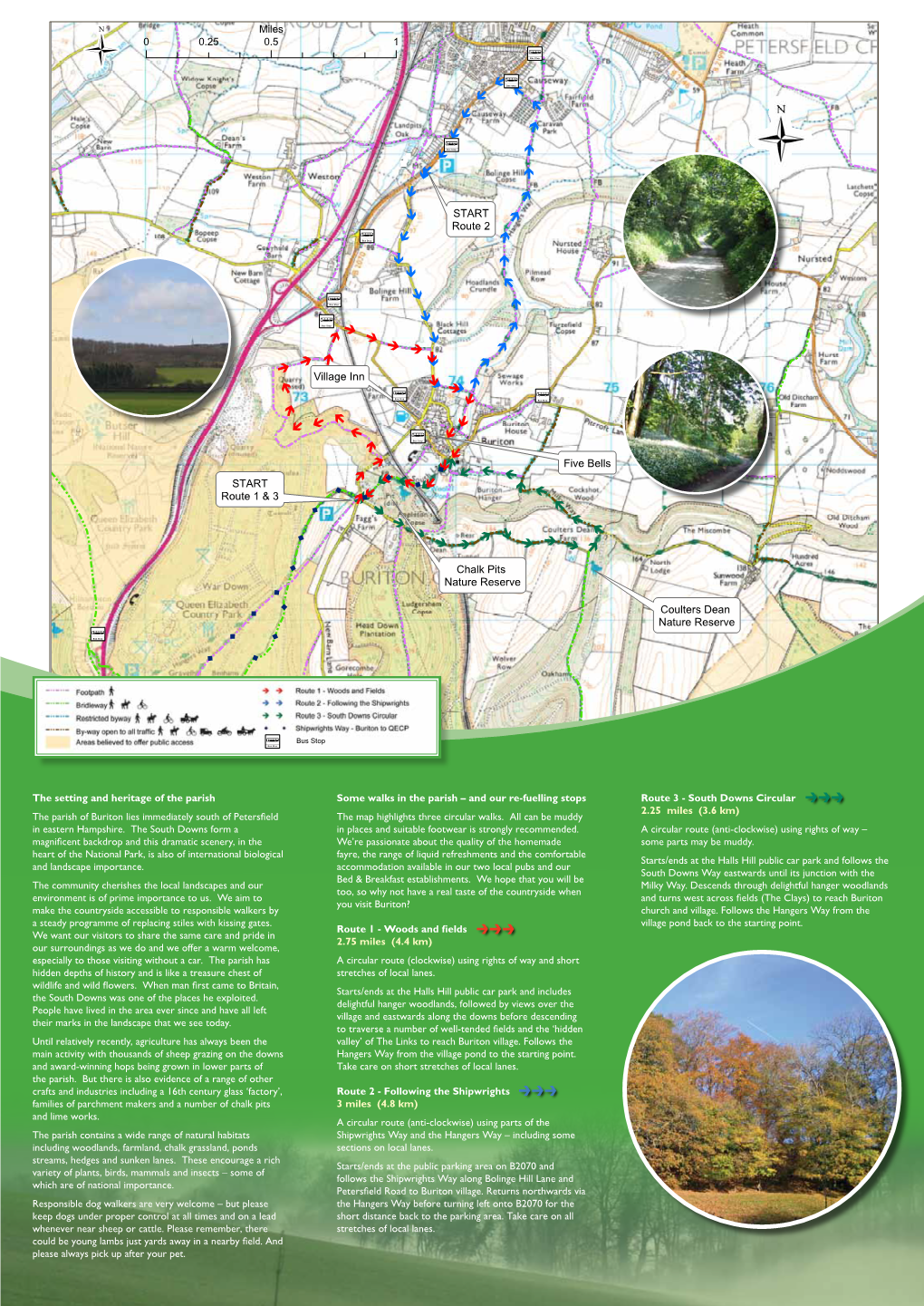 Exploring Buriton Leaflet