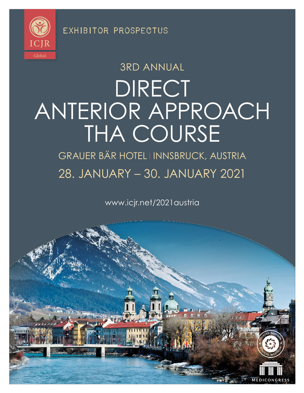 Direct Anterior Approach Tha Course Grauer Bär Hotel I Innsbruck, Austria 28