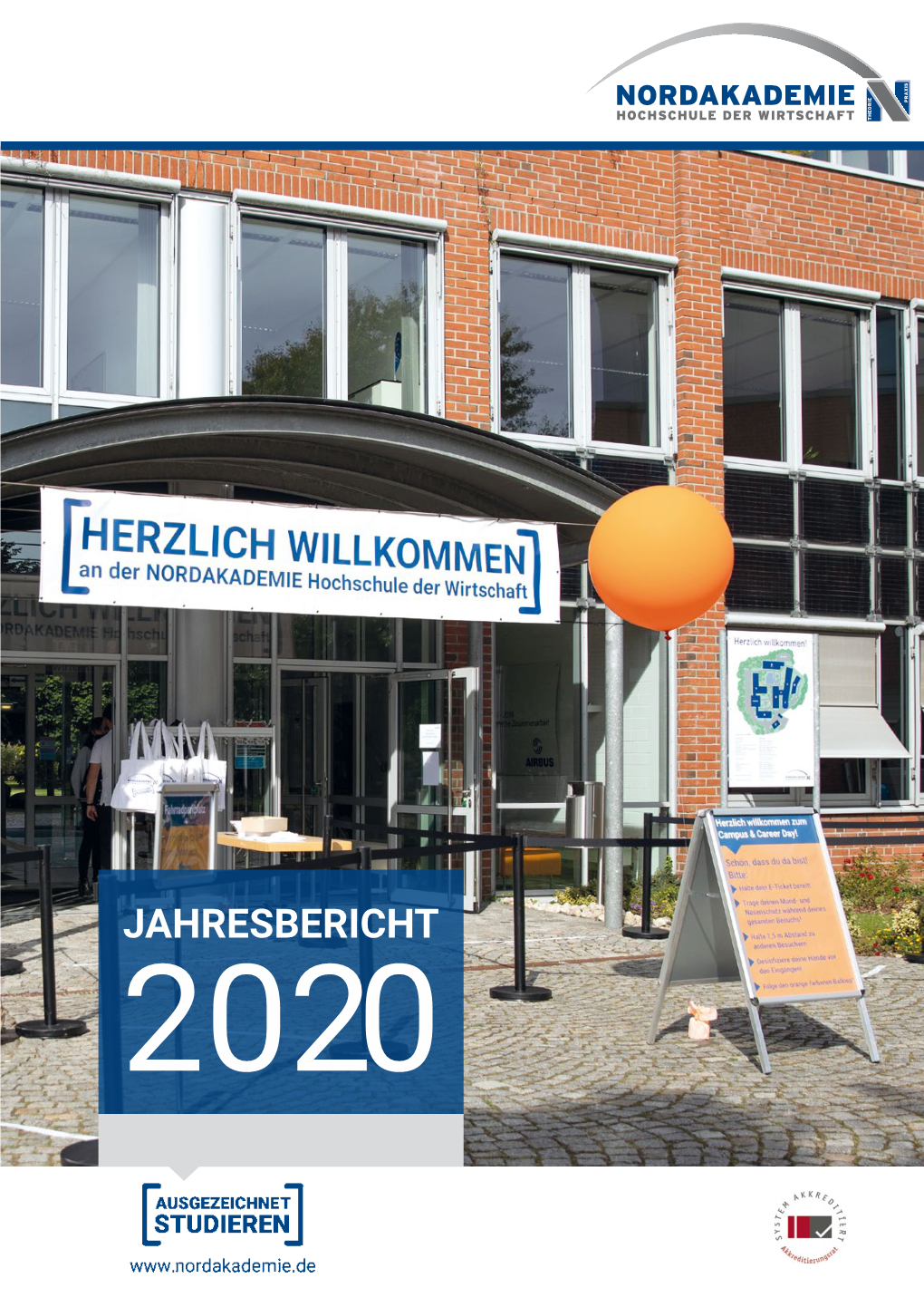 JAHRESBERICHT 2020 NORDAKADEMIE Hochschule Der Wirtschaft Jahresbericht 2020