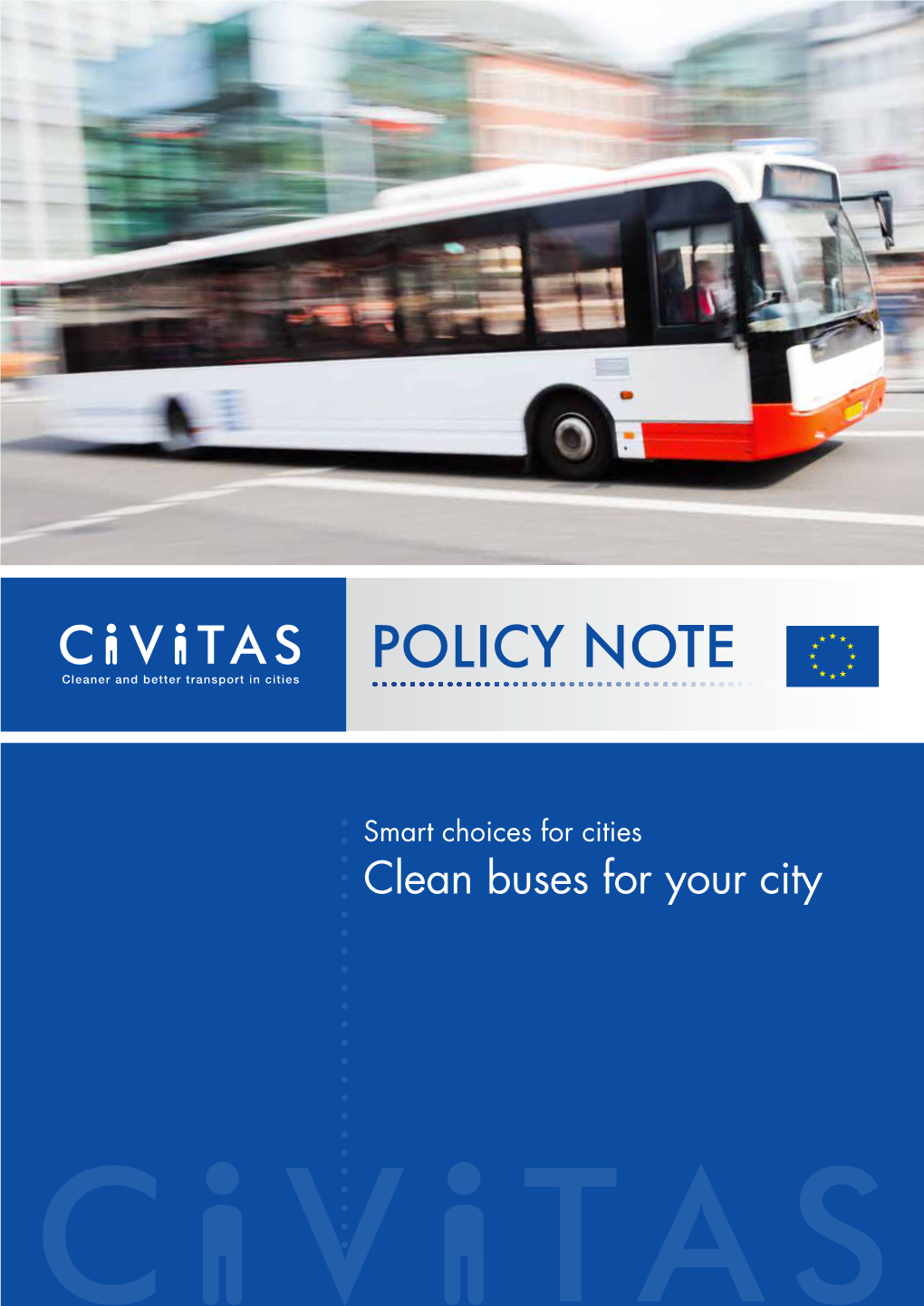 Clean Buses for Your City © 2013 TNO Smart Choices for Cities Clean Buses for Your City