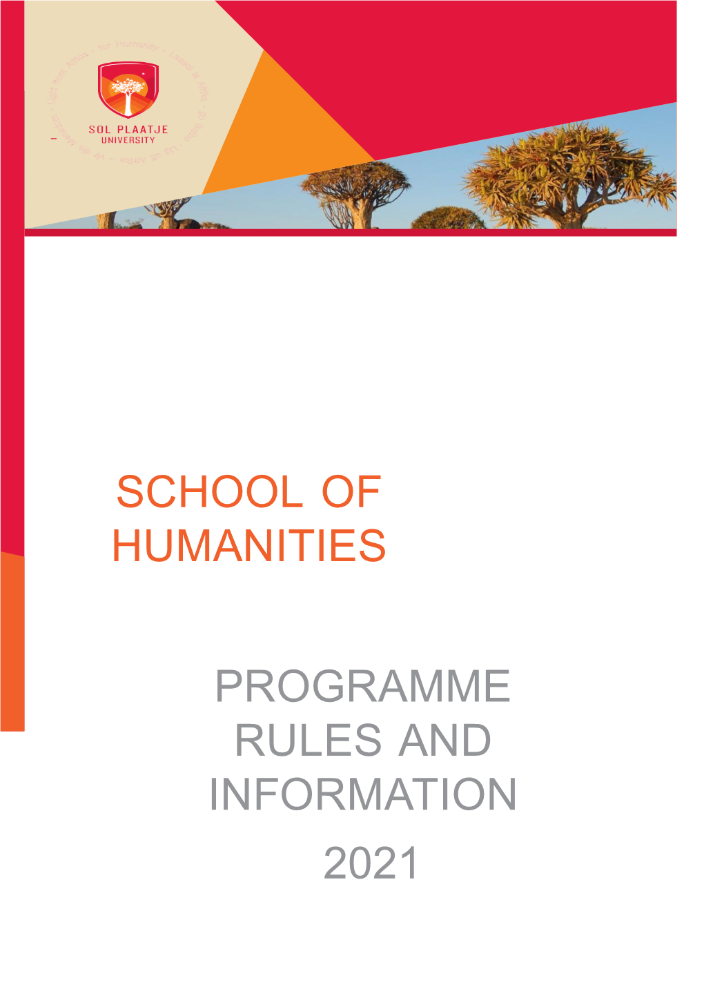 School of Humanities