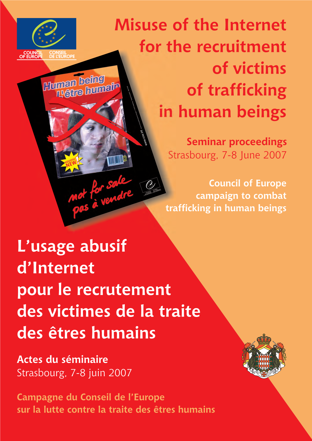 Misuse of the Internet for the Recruitment of Victims of Trafficking in Human Beings