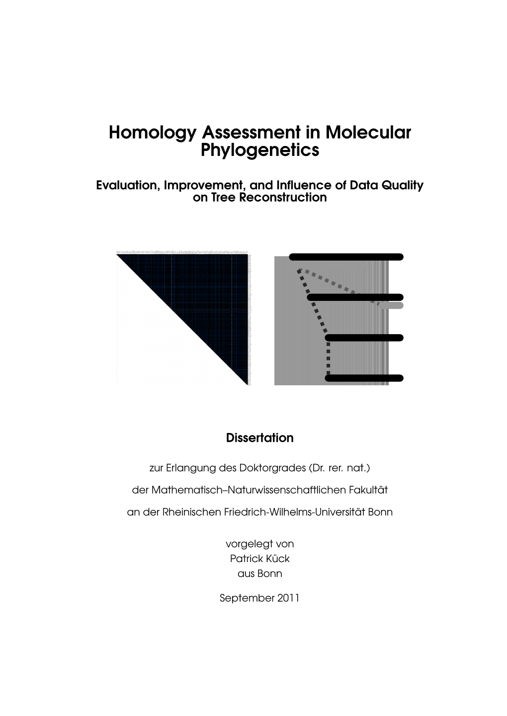 Homology Assessment in Molecular Phylogenetics