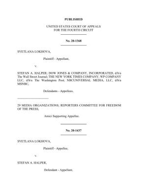 Published United States Court of Appeals for The