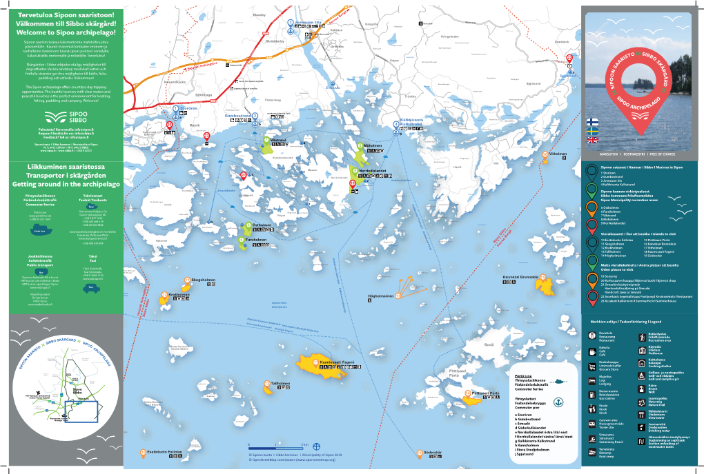 Välkommen Till Sibbo Skärgård! Welcome to Sipoo Archipelago!