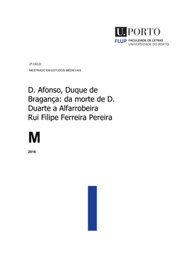 D. Afonso, Duque De Bragança: Da Morte De D. Duarte a Alfarrobeira