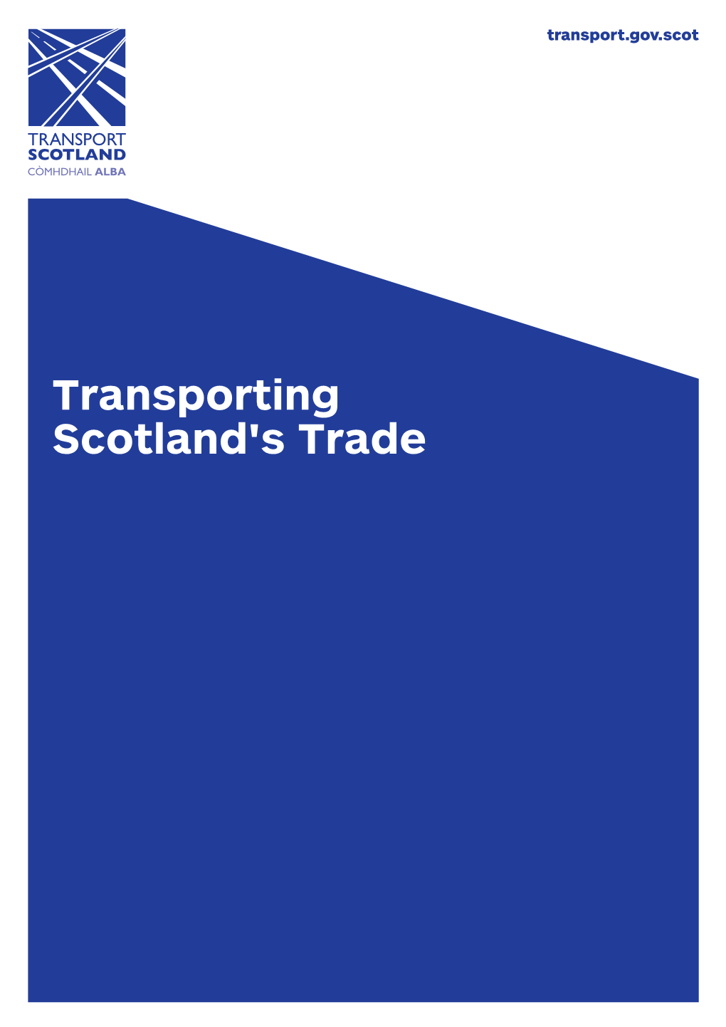 Transporting Scotland's Trade Table of Contents