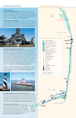 Hatteras Island MAP 6 Sights & Sounds
