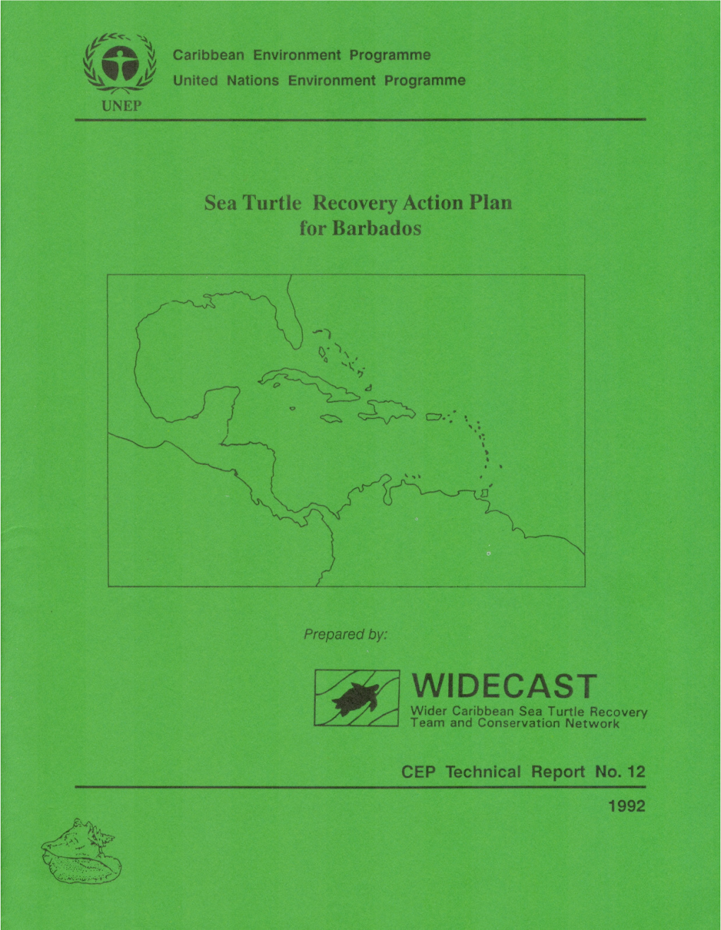 Sea Turtle Recovery Action Plan for Barbados