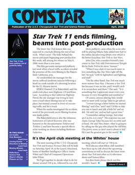 Star Trek 11 Ends Filming
