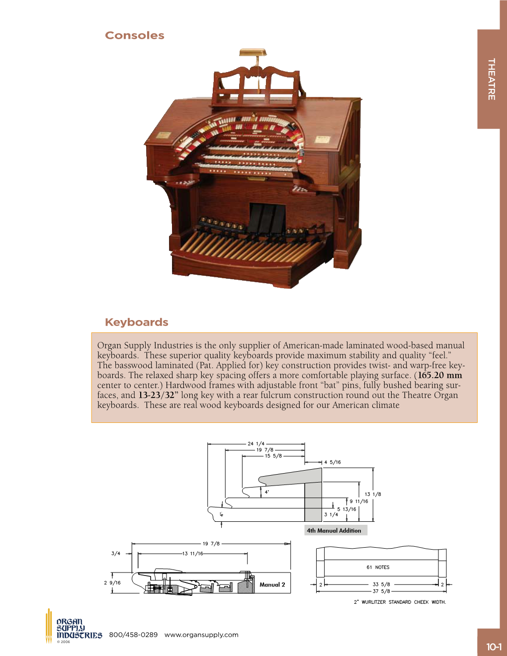 Consoles Keyboards