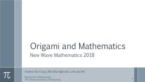 How to Use Origami to Solve Problems in Mathematics