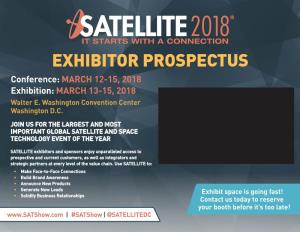 EXHIBITOR PROSPECTUS Conference: MARCH 12-15, 2018 Exhibition: MARCH 13-15, 2018 Walter E