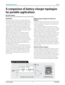 A Comparison of Battery-Charger Topologies for Portable Applications