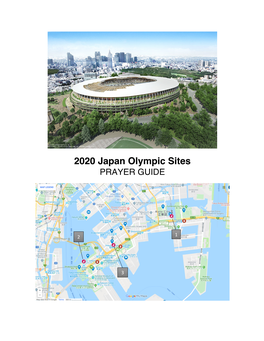 2020 Japan Olympic Sites PRAYER GUIDE