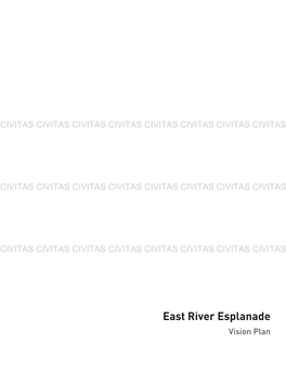 East River Esplanade Vision Plan East River Esplanade Vision Plan December 2014