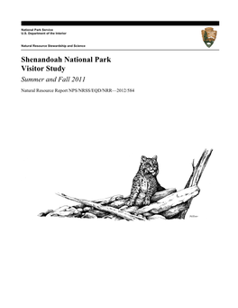 Shenandoah National Park Visitor Study Summer and Fall 2011