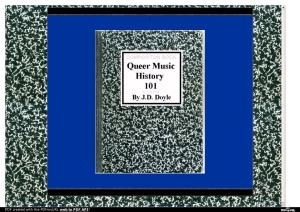 Queer Music History 101