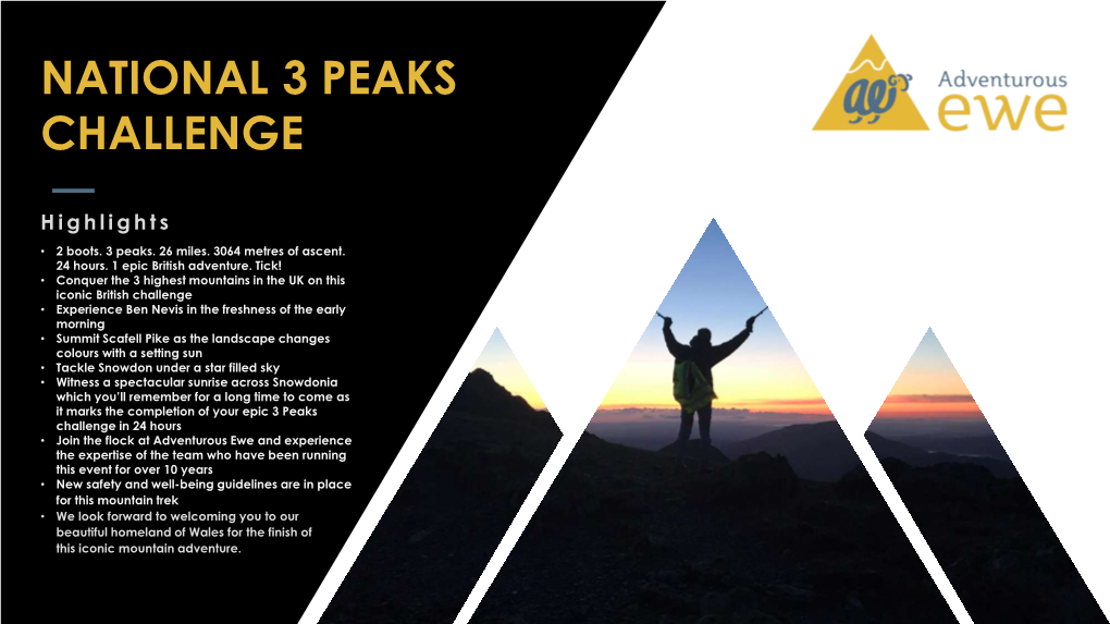 National 3 Peaks Challenge