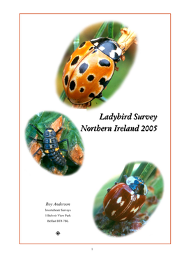 Ladybird Survey Northern Ireland 2005
