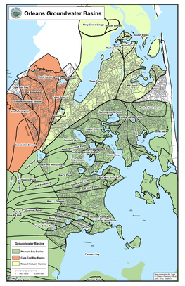 2012 Map of Orleans Groundwater Basins