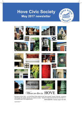 HCS Newsletter May 17.Indd