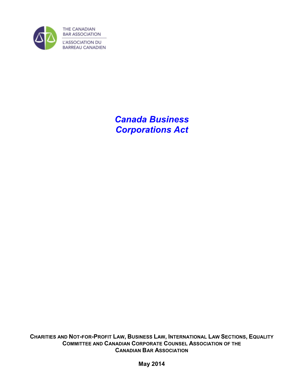 Canada Business Corporations Act