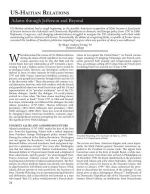 Adams Through Jefferson and Beyond