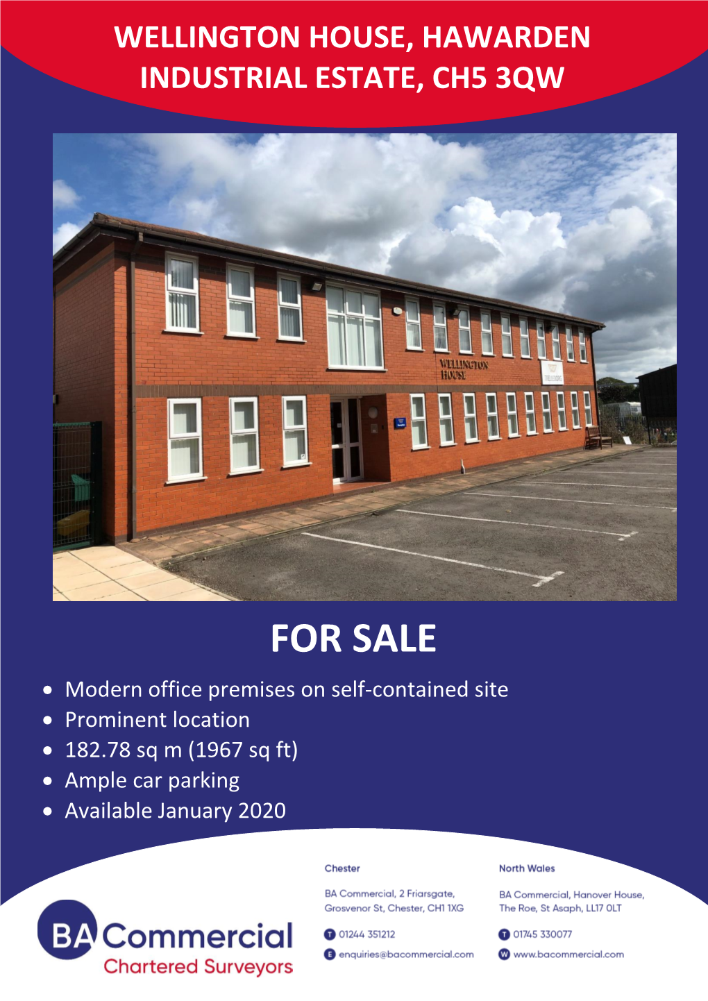 Wellington House, Hawarden Industrial Estate, Ch5