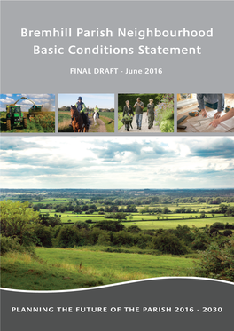 Basic Conditions Statement Cover