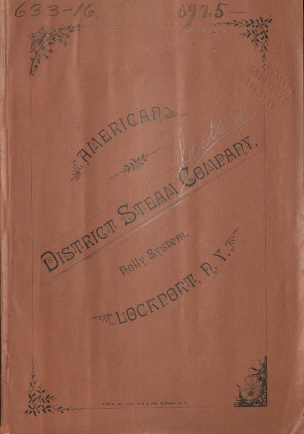1890 American District Steam Company