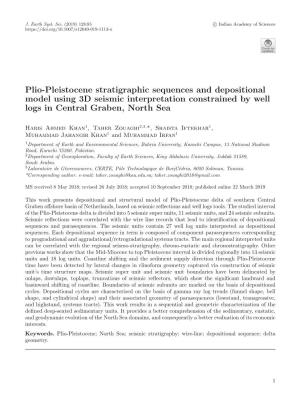 Plio-Pleistocene Stratigraphic Sequences and Depositional Model Using 3D Seismic Interpretation Constrained by Well Logs in Central Graben, North Sea