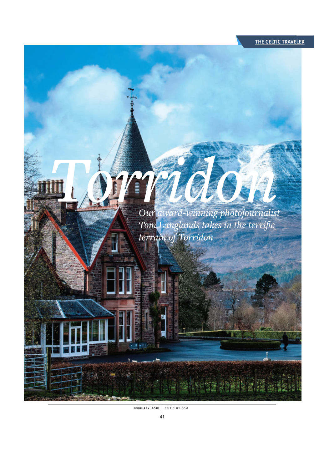 Torridonour Award-Winning Photojournalist Tom Langlands Takes in the Terriﬁc Terrain of Torridon