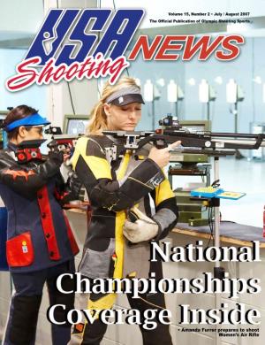 • Amanda Furrer Prepares to Shoot Women's Air Rifle