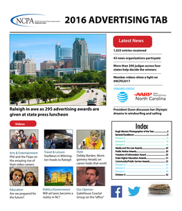 2016 Advertising Tab