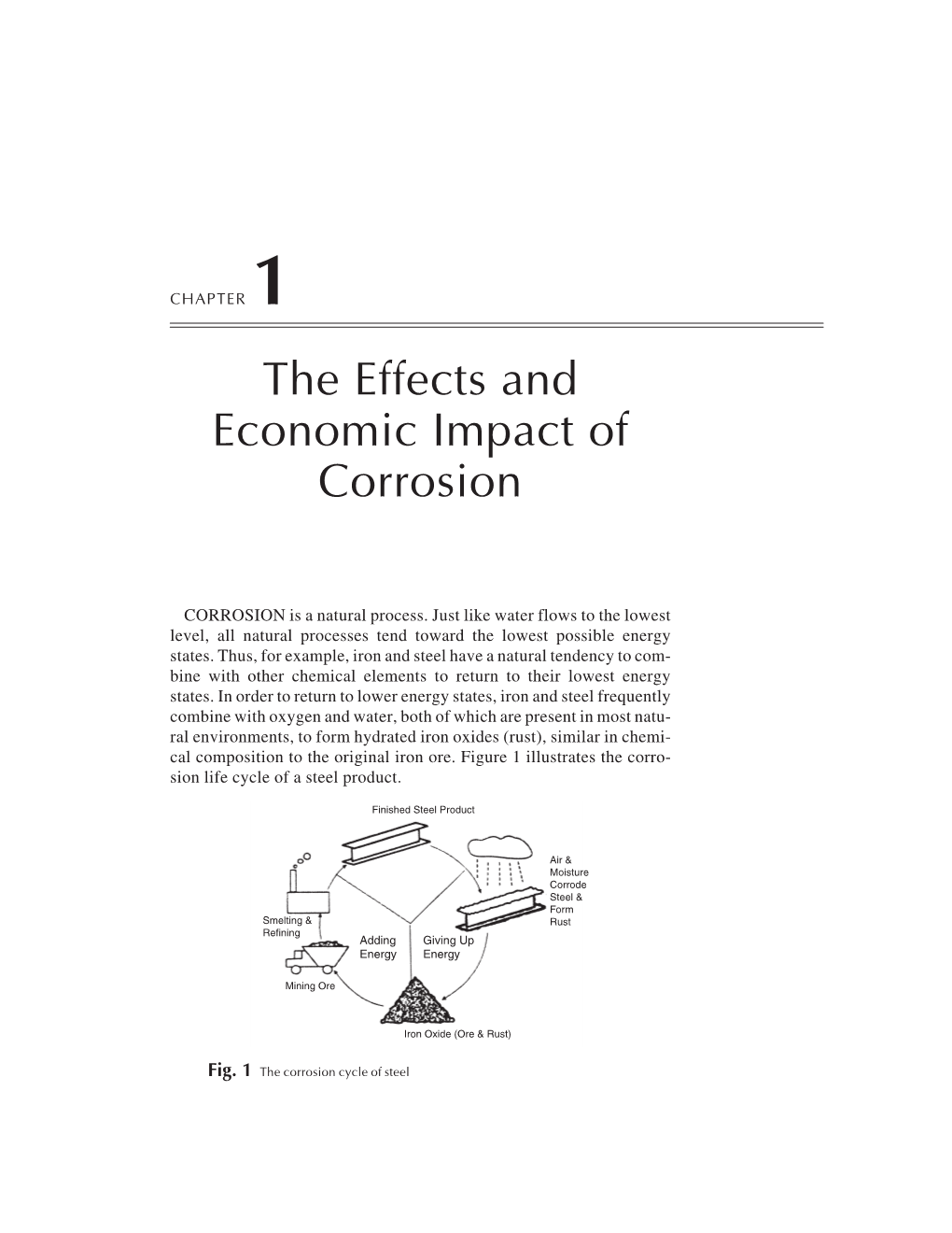 The Effects and Economic Impact of Corrosion